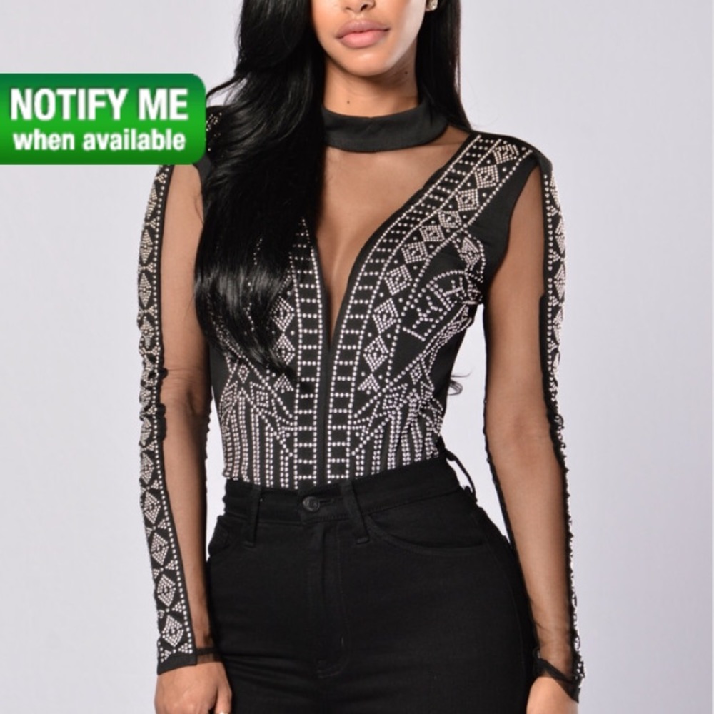 Bedazzled Bodysuit